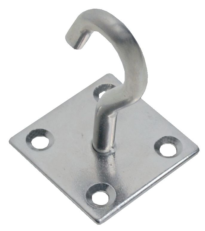Stainless Steel Hook on Plate